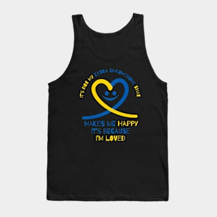 World Down Syndrome Awareness Day - Happy Heart Tank Top